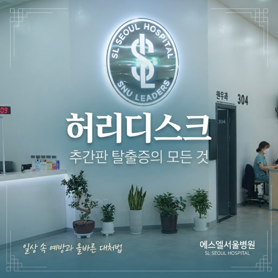 허리디스크 초기증상