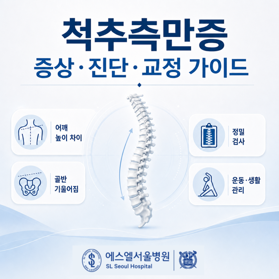 척추측만증 자가진단
